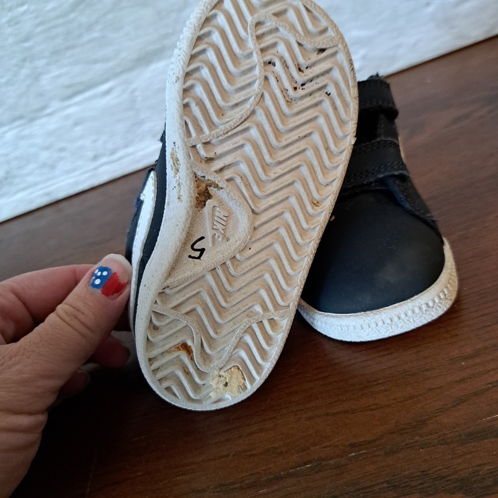 Nike Court Royale TD Toddler Shoes Midnight Navy White 833537-400 Size 5C - Picture 6 of 6